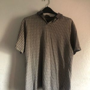 Collared button down polo